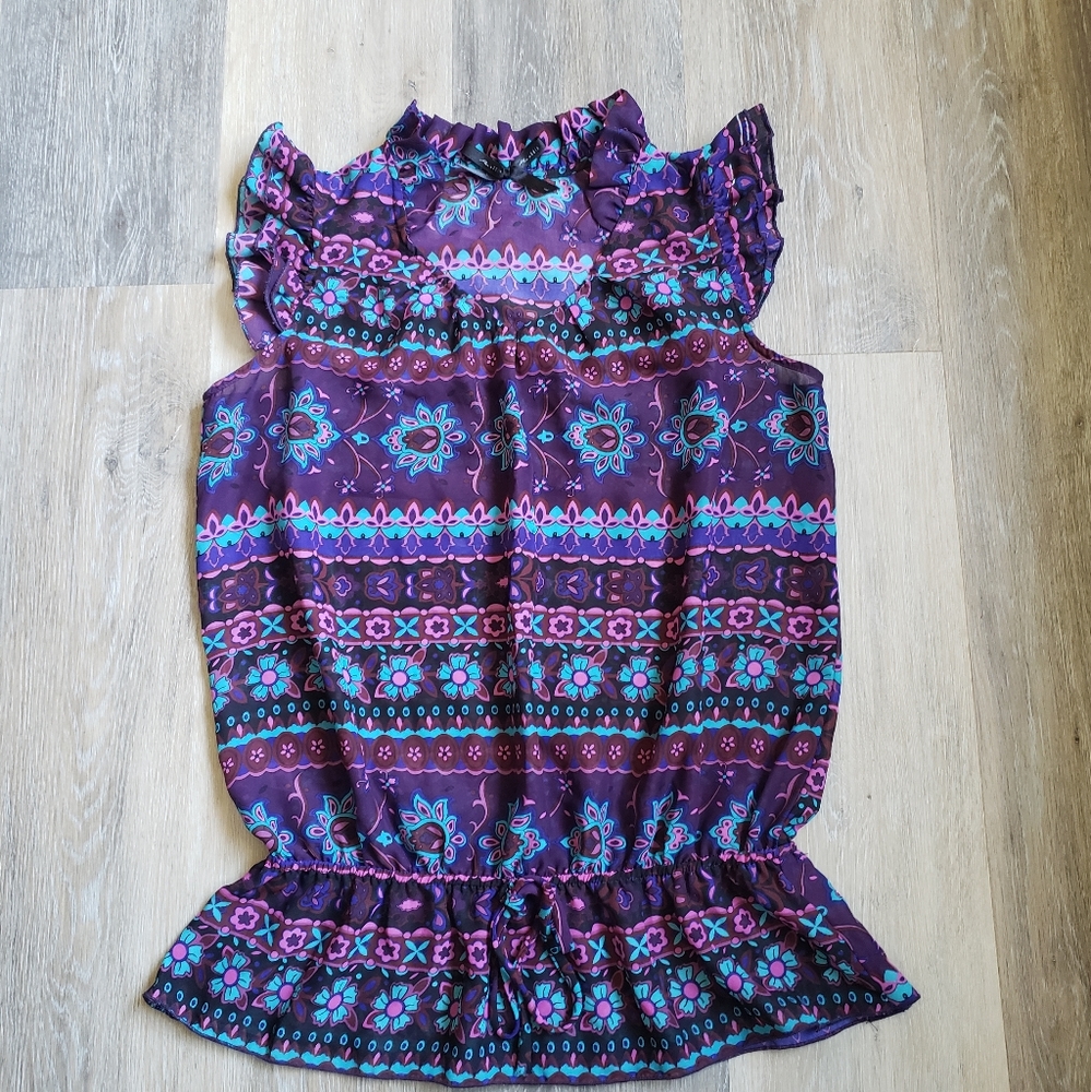 Ali & Kris Ruffle Blouse